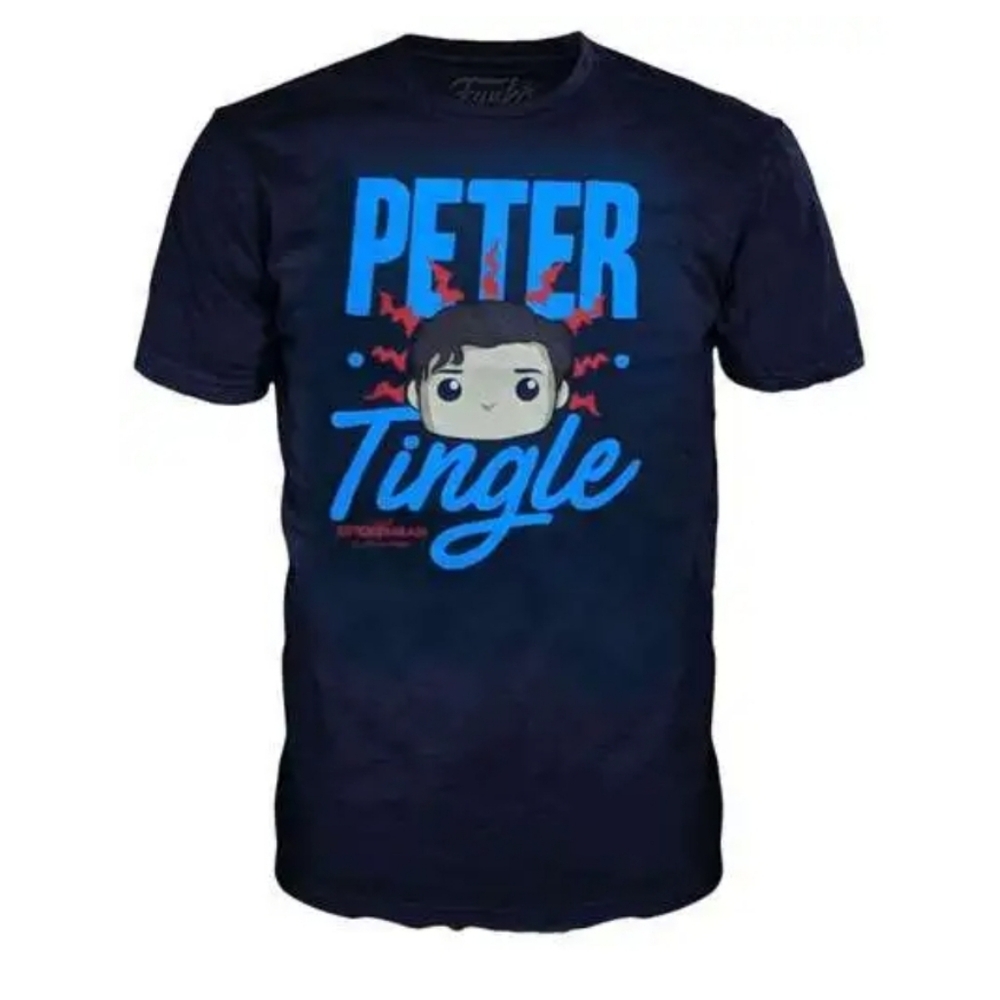 Funko Marvel Collector Corps Peter Tingle Exclusive T-Shirt MEDIUM Spider Man